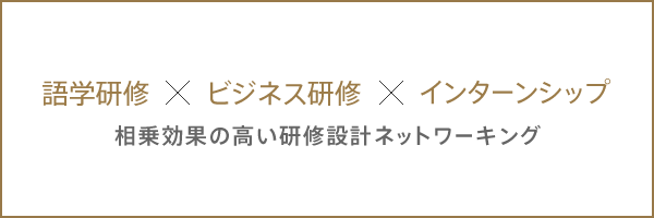 語学研修×ビジネス研修×インターンシップ 相乗効果の高い研修設計ネットワーキング